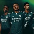 Vinícius Jr., Mbappé e Bellingham exibem a nova camisola - Foto: Real Madrid