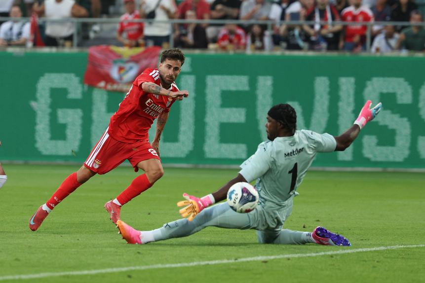 O golo de Rafa ao St. Gallen (IMAGO)