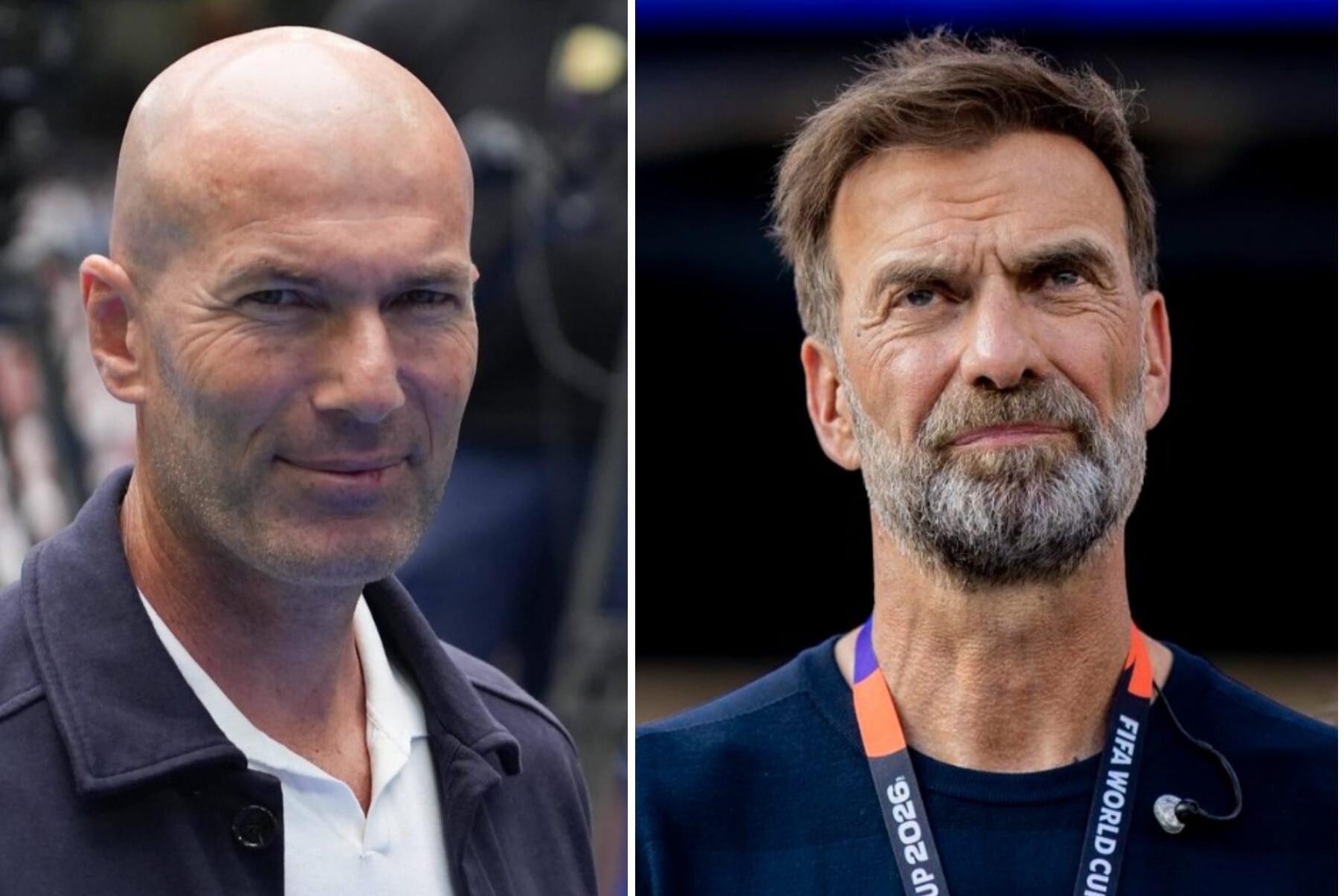 Zidane e Klopp - Fotos IMAGO