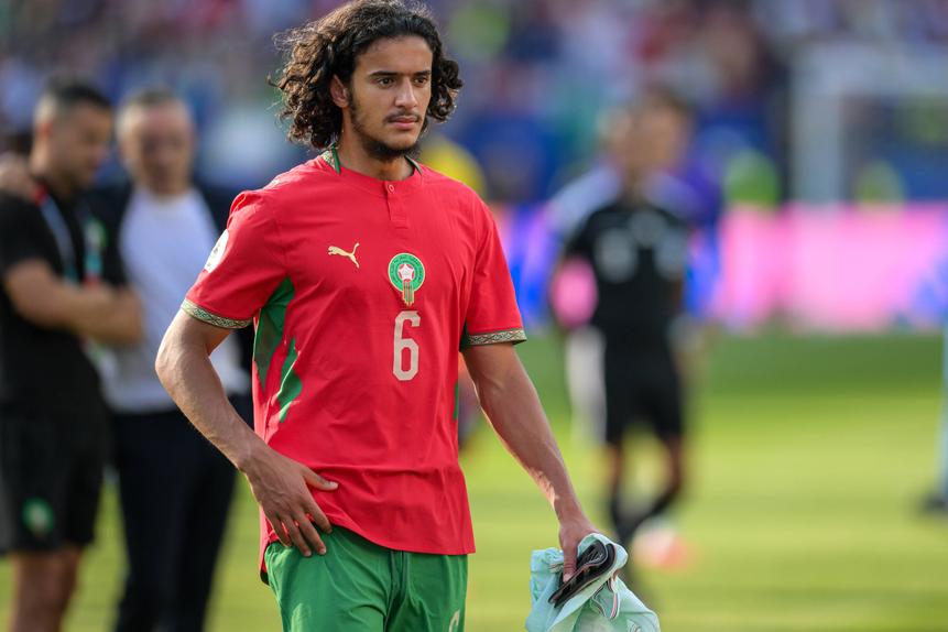 Ayyoub Bouaddi, estrela de Marrocos (IMAGO)