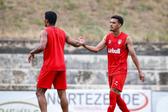 Hiago Santos tem estado em destaque na pré-época do Santa Clara. -Foto: SANTA CLARA