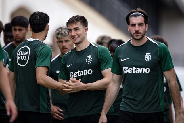 Fresneda já poderá ser opção para o duelo deste sábado com o Mónaco - Foto_ SPORTING CP
