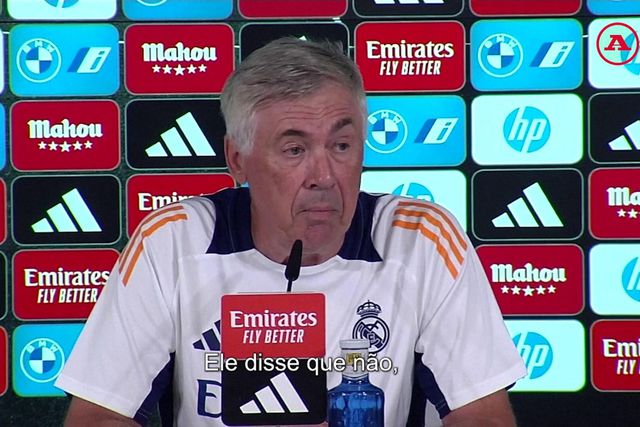 Carlo Ancelotti e a estreia de Mbappé no Bérnabeu: «Vai ser muito bonito para ele»
