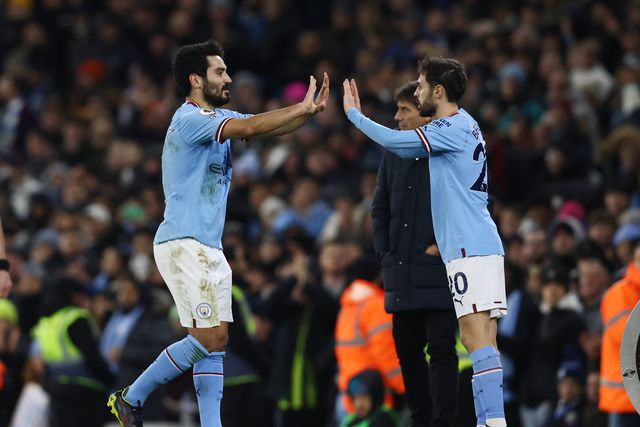 Foto: família de Bernardo Silva felicita regresso de Gundogan ao Man. City com prenda especial