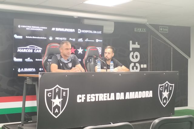 Estrela acredita em surpreender o Benfica: «Se estivermos ao nosso melhor nível, a ansiedade pode voltar a sentir-se»