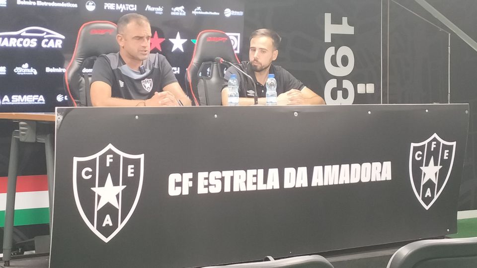 Estrela acredita em surpreender o Benfica: «Se estivermos ao nosso melhor nível, a ansiedade pode voltar a sentir-se»