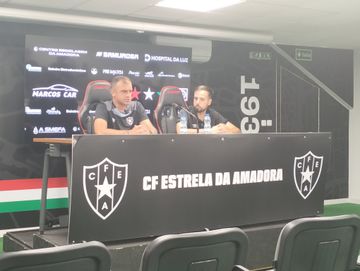 Estrela acredita em surpreender o Benfica: «Se estivermos ao nosso melhor nível, a ansiedade pode voltar a sentir-se»