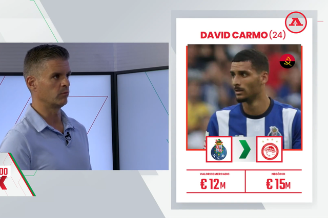 «David Carmo no Olympiakos? Nas circunstâncias atuais, é um bom negócio»