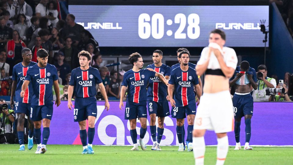 João Neves deu 'show' e o PSG atropelou