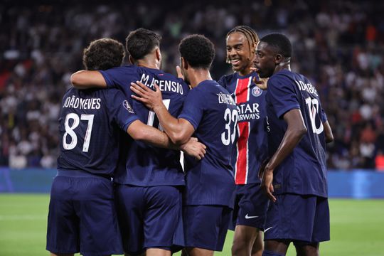 PSG-Montpellier: João Neves titular no Parque dos Príncipes