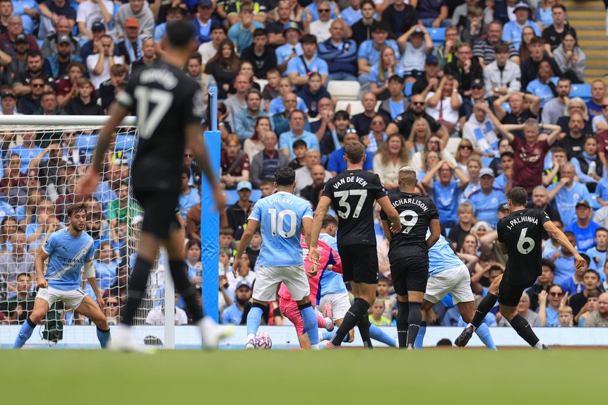 Palhinha fez o 2-0 para o Tottenham frente ao Man. City (IMAGO)
