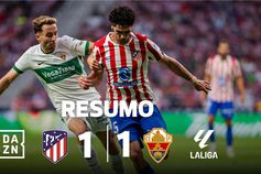 Atlético Madrid volta a marcar passo (resumo)