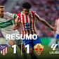 Atlético Madrid volta a marcar passo (resumo)