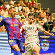Sporting derruba campeão europeu; Benfica e Barcelona empatam