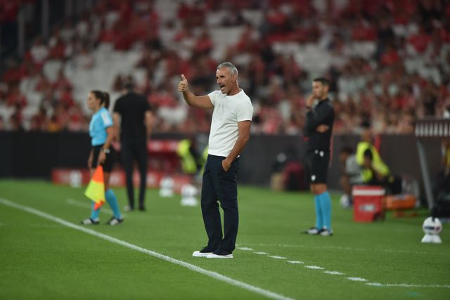 Ivo Vieira, treinador do Tondela, no Estádio da Luz