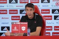 Bruno Lage satisfeito com a estreia de Obrador