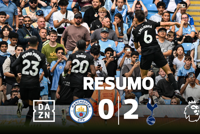 Tottenham impõe-se no Etihad, é a equipa a abater? (resumo)