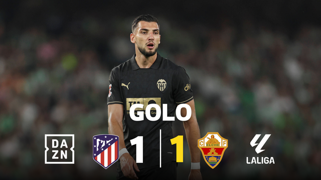 Elche não tardou a responder ao Atlético Madrid