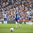 Victor Froholdt no jogo de apresentação do FC Porto.