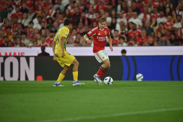 Tiago Manso comentou derrota beirã na Luz (Foto: Miguel Nunes)