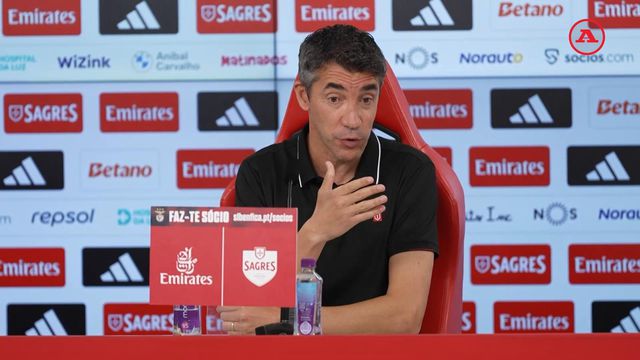 Bruno Lage analisa meio-campo do Benfica