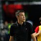 Bruno Lage, treinador do Benfica, na Reboleira
