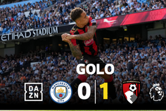 O golo que está a gelar o arranque do Manchester City