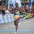 Yomif Kejelcha derrubou três máximos que pertenciam a Jacob Kiplimo     Fotografia Imago