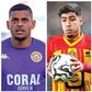 Na temporada passada, Kaique esteve emprestado ao Nacional pelo Palmeiras; Zekri será leão até 2031 e deverá ter cláusula de 80 milhões - Fotos: IMAGO 
de euros