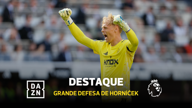 Que defesa! Hornicek já brilha na Premier League contra o Liverpool