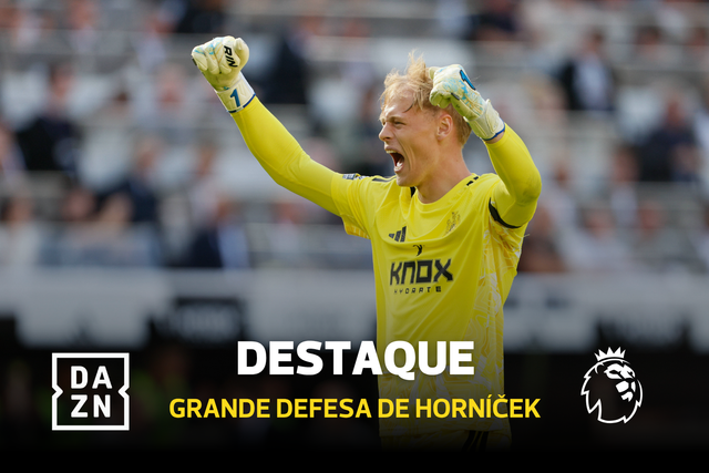 Que defesa! Hornicek já brilha na Premier League contra o Liverpool