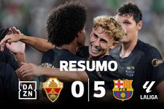 Goleada do Barcelona na estreia caseira de Anselmi pelo Elche (resumo)