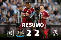 Liverpool sofreu muito, mas evitou sair derrotado de Newcastle (resumo)