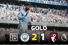 Está feita a reviravolta! Gvardiol marca e os adeptos do Man. City fazem a festa