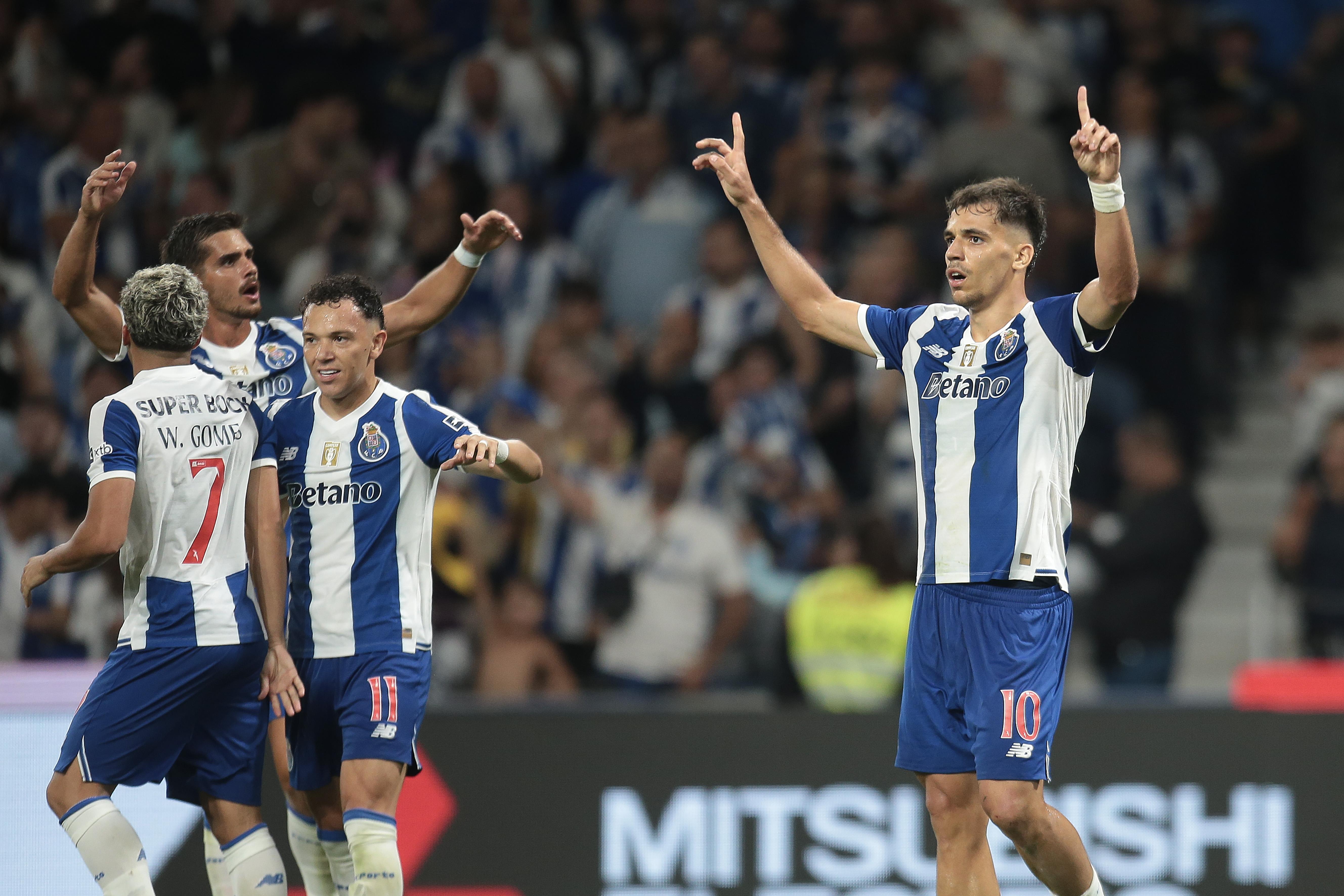 Gabri Veiga marcou no FC Porto-Arouca - Foto: MANUEL FERNANDO ARAÚJO/LUSA