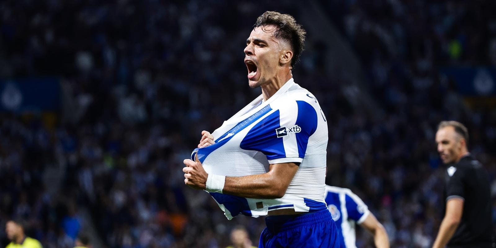 Gabri Veiga festeja o 2-0 - Foto: FC Porto