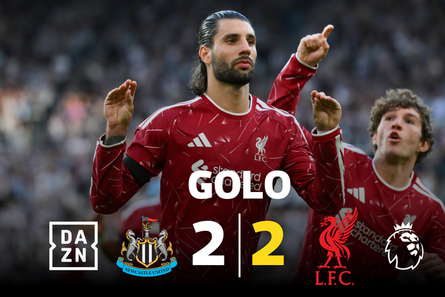 Nem com asas, Hornicek! Penálti aos 90+9' safa Liverpool em Newcastle