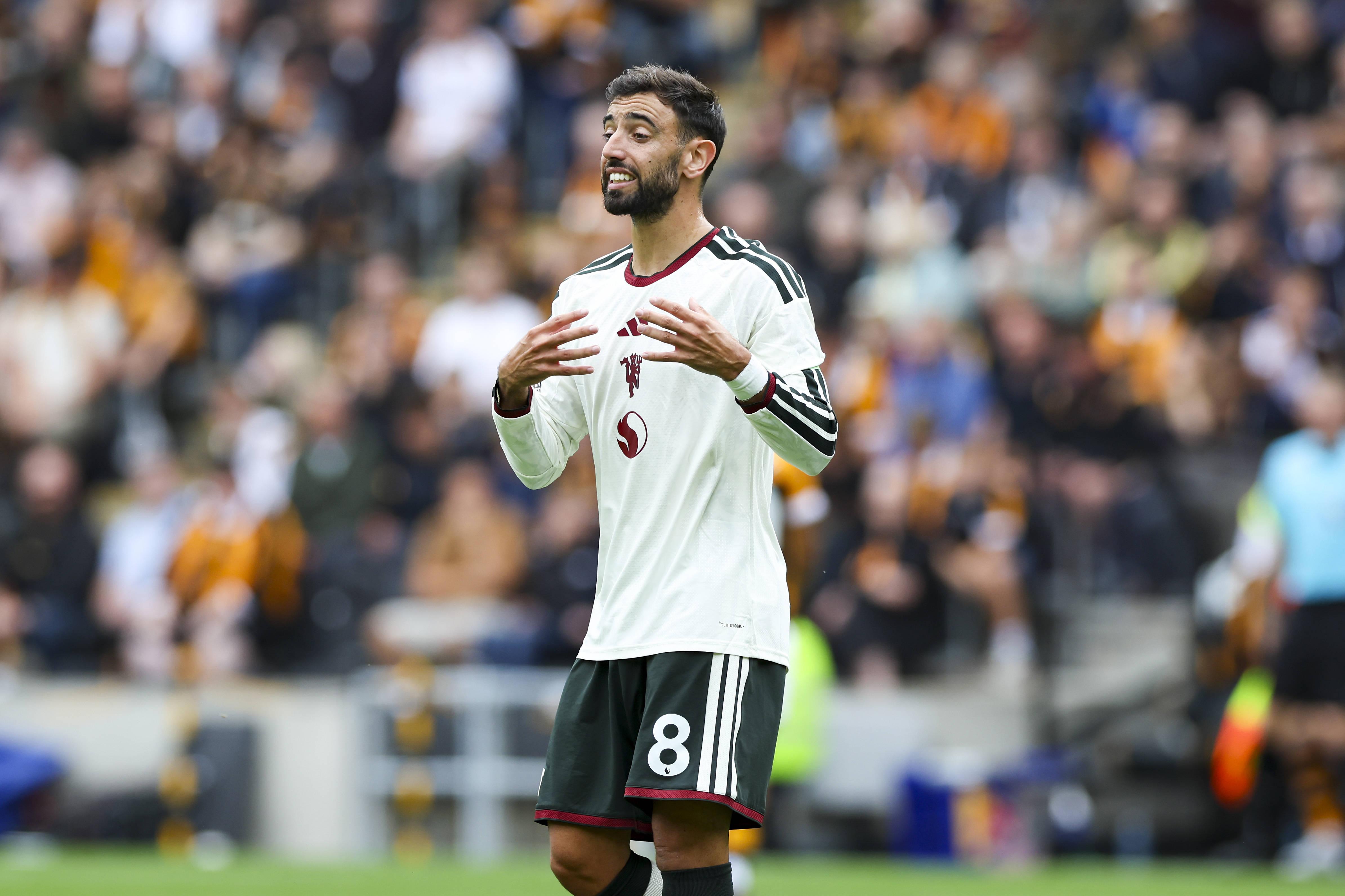 Bruno Fernandes, capitão do Manchester United
