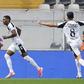Gustavo Silva apontou o golo que selou o triunfo do Vitória de Guimarães na receção ao Nacional — Foto: Hugo Delgado/LUSA