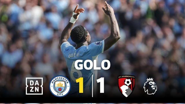 O jogo está vivo! Guéhi marca de cabeça e faz o empate para o Man. City