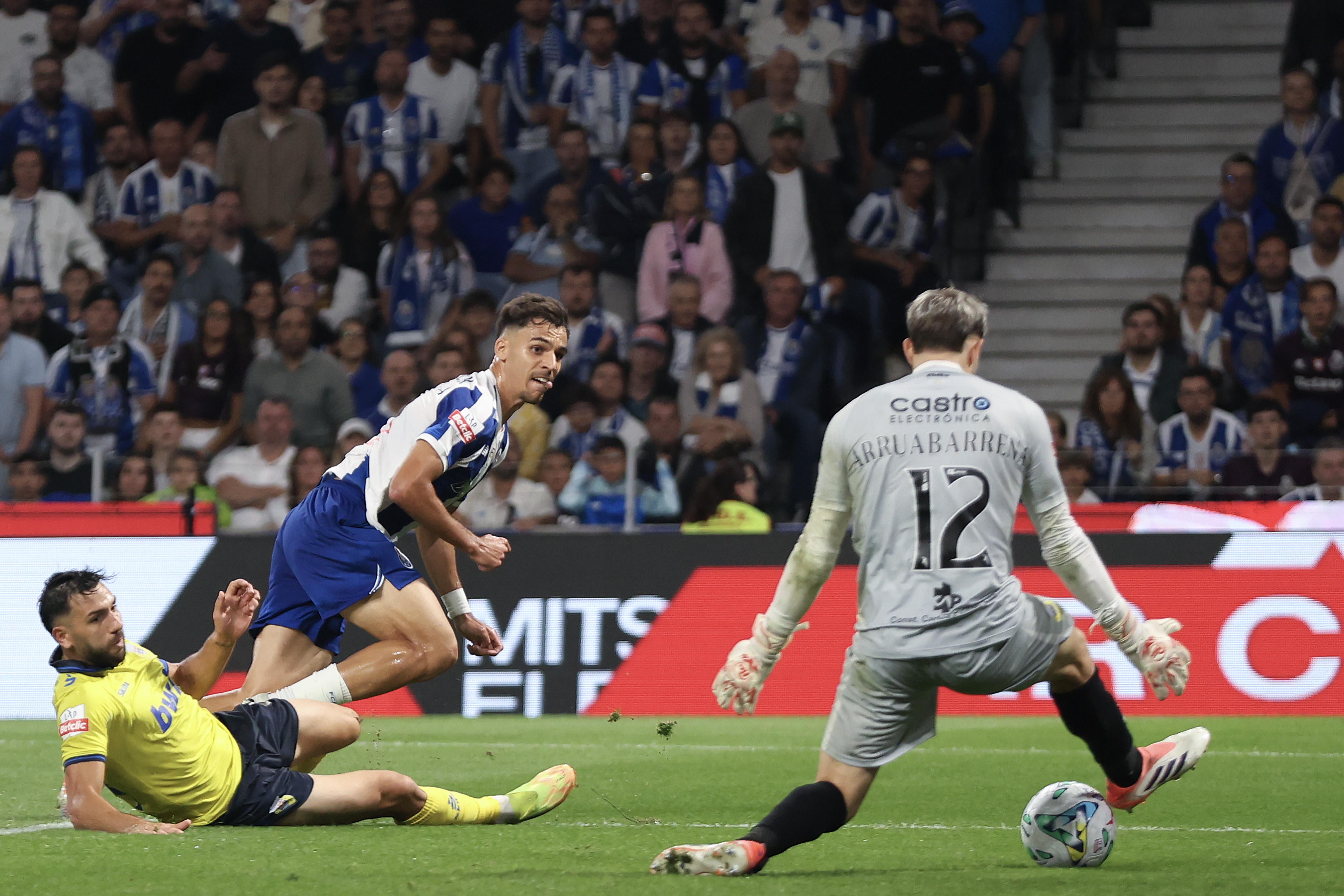 Golo de Gabri Veiga no FC Porto-Arouca - Foto: MANUEL FERNANDO ARAÚJO/LUSA