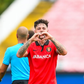 Max Svensson foi o homem do jogo com uma assistência e um golo (Foto LIga Portugal)