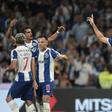 Gabri Veiga festeja o primeiro golo (LUSA)