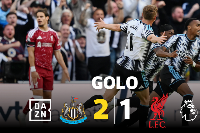 Liverpool a dormir! Mais um contra-ataque e mais um golaço do Newcastle