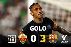 Dois minutos em campo bastaram para Gordon mostrar ao que vem no Barcelona