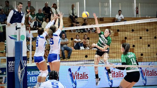 Voleibol: leoas vencem duelo de vice-campeãs