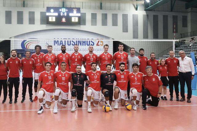 Benfica apura-se para os oitavos da Taça CEV