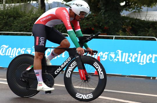 António Morgado com resultado modesto no contrarrelógio dos Mundiais