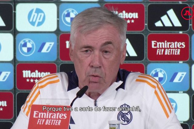 Ancelotti: «É quase um milagre estar 300 jogos no banco do Real Madrid»