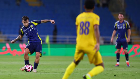 Al Nassr sofre mas segue em frente na Taça do Rei Saudita